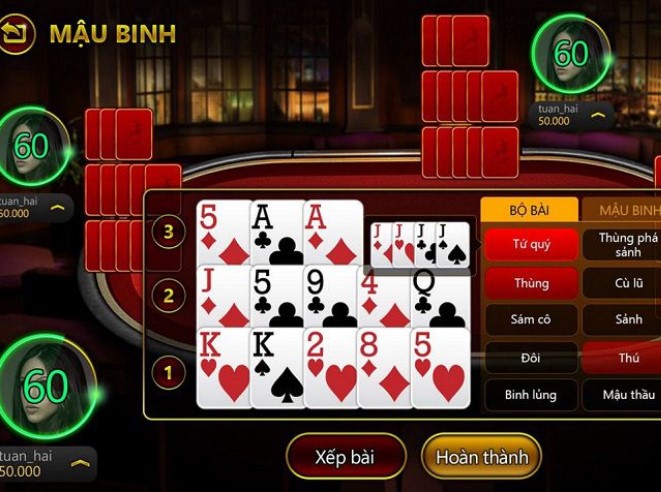 Chia sẻ thủ thuật chơi mậu binh dễ thắng 2