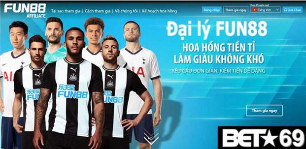 Đại lý Fun88 hoa hồng tiền tỉ làm giàu không khó