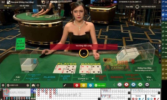 Sàn chơi Baccarat của nhà cái AE888