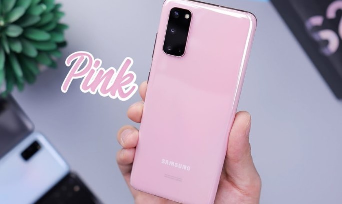 Samsung Galaxy S20 màu hồng