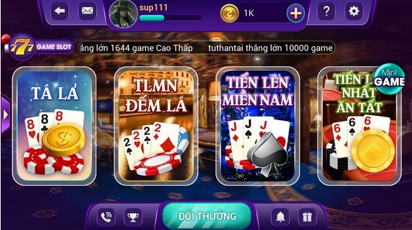 Ưu điểm khi chơi game bài đổi thẻ uy tín