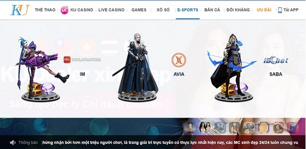 Esports là đầu game được tham gia đông đảo nhất, nhì tại sân chơi này