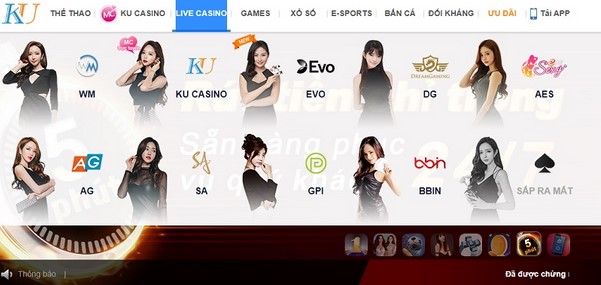 Live casino là liều thuốc tiên cho tinh thần minh mẫn