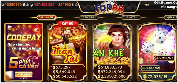 Hệ thống cá cược Top88 1