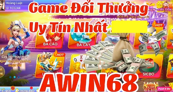 Casino Awin68 là sòng bài trực tuyến với đồ hoạ vô cùng khác biệt